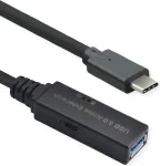 ROLINE ultrapikk USB3.2 Gen1 pikenduskaabel C-A ST/BU 5m - kaabel - digitaalne/andmed - 5 m (12.04.1065)