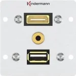 Pistikupesa HDMI + USB A + 3,5 mm Kindermann 7444000547