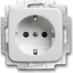 BUSCH JAEGER 2013-0-5291 - CEE 7/3 - 2P+E - Valge - CE - 250 V - 16 A