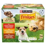 PURINA Friskies Adult Beef, Chicken & Lamb in sauce m&auml;rg koeratoit mitmepakk 24x85 g