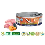 M&auml;rg kassitoit Farmina N&D Pumpkin Lamb with Blueberry kotike 70 g &mdash; teraviljavaba t&auml;iskasvanud kasside retsept