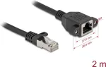 V&otilde;rgukaabel DeLOCK 90776 Must 2m Cat6a S/FTP RJ-45