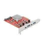 Laienduskaart DeLOCK PCI Express x4 USB-le 10 Gbps 2x Type-A 2x USB-C