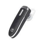 Manhattan &uuml;he k&otilde;rvaga Bluetooth-peakomplekt, mitmesuunaline mikrofon, integreeritud juhtnupud, must, 10 tundi kasutusaega, ulatus 10 m, kaasas USB-A laadimiskaabel, Bluetooth v4.0, 3-aastane garantii