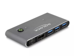 KVM-l&uuml;liti DeLOCK DisplayPort 8K 30 Hz USB 5 Gbps-ga