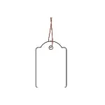 N&ouml;&ouml;riga m&auml;rgistussildid HERMA 6915 25x38 mm punase n&ouml;&ouml;riga