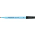 Viltpliiats Staedtler Lumocolor 305 Peen Must