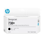 HP 738M 130-ml Must DesignJet tindikassett prindipea Termiline tindiprinter