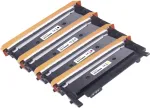 Renkforce'i toonerikomplekt, mis asendab Samsung CLT-P404C, CLT-K404S, CLT-C404S, CLT-M404S, CLT-Y404S, &uuml;hilduv must, ts&uuml;aan, magenta, kollane, 1500 lehek&uuml;lge (RF-5628016)