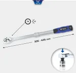 KS Tools p&otilde;rkmehhanism BT022992 1/2 tolline teleskoopiline reguleeritav k&auml;epide