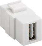 Goobay 79909 - Lame - Valge - USB A - USB A - Emane - Emane (79909)