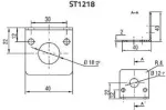 Kinnitusklamber Datalogic ST-1218, m&otilde;&otilde;tmed 40&times;40&times;40 mm