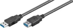 Wentronic 43998 USB-kaabel Must