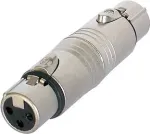 Neutrik - Audio-Invertieradapter - XLR3 (W) to XLR3 (W) (NA3FF)