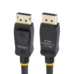 StarTech.com 2m (6.6ft) VESA-sertifikaadiga DisplayPort-kaabel &ndash; 10-pakk &ndash; DisplayPort 1.2 juhe riividega, 4K 60Hz UHD, DP-DP-kaabel monitorile, riivistuvad DP-pistikud