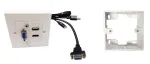 Pistikupesa HDMI VGA USB A 3,5 mm Vivolink WI221293