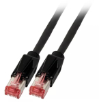 V&otilde;rgukaabel EFB Elektronik K8708SW.10 RJ-45 Cat6a 10 m Must