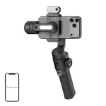 AOCHUAN S3 Nutitelefoni Gimbal AI-j&auml;lgimise, LED-puuteekraani, Valguse ja Powerbankiga