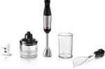 Bosch Serie 6 MSM6M622 segur 0,6 L Keedusegur 1000 W Must, Roostevaba teras