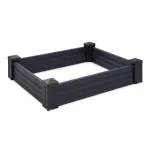 Raised Bed Plastic 80cm Dark Grey