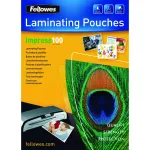 Fellowes A4 l&auml;ikiv 100 mikroni lamineerimiskott - 100 tk pakk