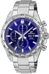 CASIO Edifice EFR-574D-2AVUEF meeste analoogkvartskell, 42,3 mm, sinine sihverplaat, roostevabast terasest k&auml;ev&otilde;ru