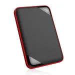 Silicon Power Armor A62 SP010TBPHD62SS3K kaasaskantav v&auml;lkettas 1 TB, USB 3.2 Gen 1, must/punane