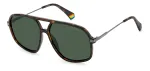 Polaroid PLD6182/S Unisex P&auml;ikeseprillid - Havana Kilpkonnakarp Raam, Pruun Polariseeritud L&auml;&auml;ts, 59mm