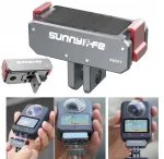 SUNNYLIFE Magnetiline kiirvabastusadapter 1/4 inch keerme ja GoPro kinnitusega DJI Osmo Action 5 Pro / 4 / 3 jaoks, AD017-T