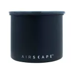 Airscape&reg; roostevabast terasest aroomikonteiner v&auml;ike, mattmust