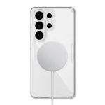 Nillkin Nature TPU Pro Case &Uuml;hilduv MagSafe'iga Samsung Galaxy S26 Ultra jaoks - Valge