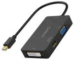 ORICO Mini DisplayPort to HDMI, VGA, DVI Adapter (Black)