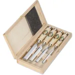 Kirschen Firmer Chisel Set 4tk 1141 HK puidust karbis