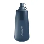 LifeStraw Peak Series kokkupandav kokkusurutav filtriga veepudel, 1 L, Mountain Blue