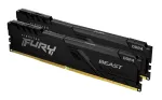 Kingston Technology FURY Beast 16GB 3600MT/s DDR4 CL17 DIMM (komplekt 2 tk) Must
