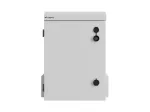 Lanberg WAH1-3450-00S 10 tolli seina-/postikinnitusega IP55 hermeetiline riiulikapp 6U 340x250x500 mm hall (monteeritud)