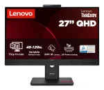 Lenovo ThinkCentre Tiny-in-One 27 Gen6 27-tolline UHD IPS monitor koos integreeritud veebikaamera, k&otilde;larite ja USB-jaoturiga