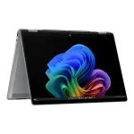 HP OmniBook X Flip 2-in-1 AI s&uuml;learvuti - AMD Ryzen AI 9 465, 14 inch 3K OLED puuteekraan 120Hz, 32GB RAM, 1TB SSD, Windows 11 Home, merev&auml;esinine