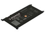 2-Power peamine akuplokk Dell Inspiron 13 5378 2-in-1 jaoks - Aku - 3.400 mAh (2P-8YPRW)