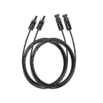 EcoFlow EFMC4-3m MC4 p&auml;ikesepaneeli pikendusjuhe, 3 m, must