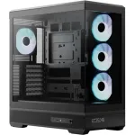 Arvutikorpus AeroCool Geh Midi P500B-Digi Must