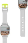 UAG Urban Armor Gear Scout rihm Apple Watch Ultra/44/45/46mm jaoks - Smoke/Active Neon 191488113B81