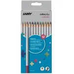 LAMY colorplus metallic v&auml;rvilised pliiatsid, erinevad metallilised v&auml;rvid, 12 tk komplekt (1235192)