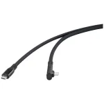 Renkforce USB4 USB-C - USB-C kaabel 1m must 8K UHD magnet&uuml;hendusega RF-6438138