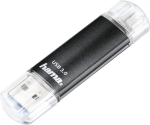 Hama Laeta Twin USB m&auml;lupulk 64 GB USB Type-A / Micro-USB 3.2 Gen 1 (3.1 Gen 1) must