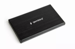 GEMBIRD EE2-U3S-3 k&otilde;vakettakorpus, 2,5-tolline SATA, 1 pesa, Micro-USB B, USB 3.2 Gen 1, kuni 2 TB, must