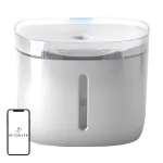 Automaatne lemmikloomajootur Petoneer Fresco Mini Plus &mdash; 1,9 L, ABS, Tuya-&uuml;hilduv, 5 V DC