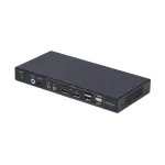 StarTech.com 2-pordiline kahe monitoriga DisplayPort KVM-l&uuml;liti kahe vaate videomaatriksiga, 4K 60Hz, 4x USB-jaoturipordid, kiirklahviga &uuml;mberl&uuml;litus, DP 1.2 maatriks-KVM, TAA-le vastav