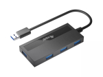 Equip 4-pordiline USB 3.0 jaotur USB-C adapteriga