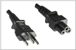 Microconnect PE010818BRAZIL toitekaabel Must 1.8 m C5 pistik